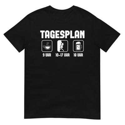 Tagesplan 1 - T-Shirt (Unisex) klettern xxx yyy zzz Black