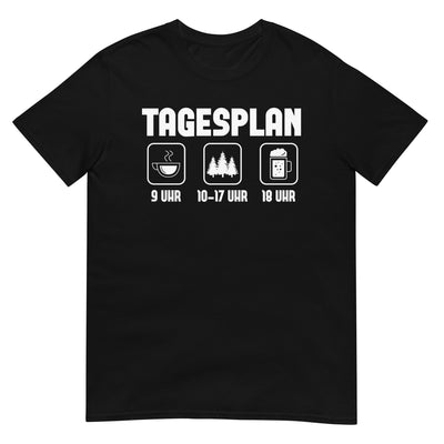 Tagesplan 3 - T-Shirt (Unisex) camping xxx yyy zzz Black