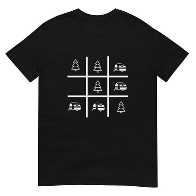 Tic Tac Game - Camping - T-Shirt (Unisex) camping xxx yyy zzz Black