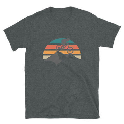 Mountainbike Vintage - T-Shirt (Unisex) mountainbike Dark Heather