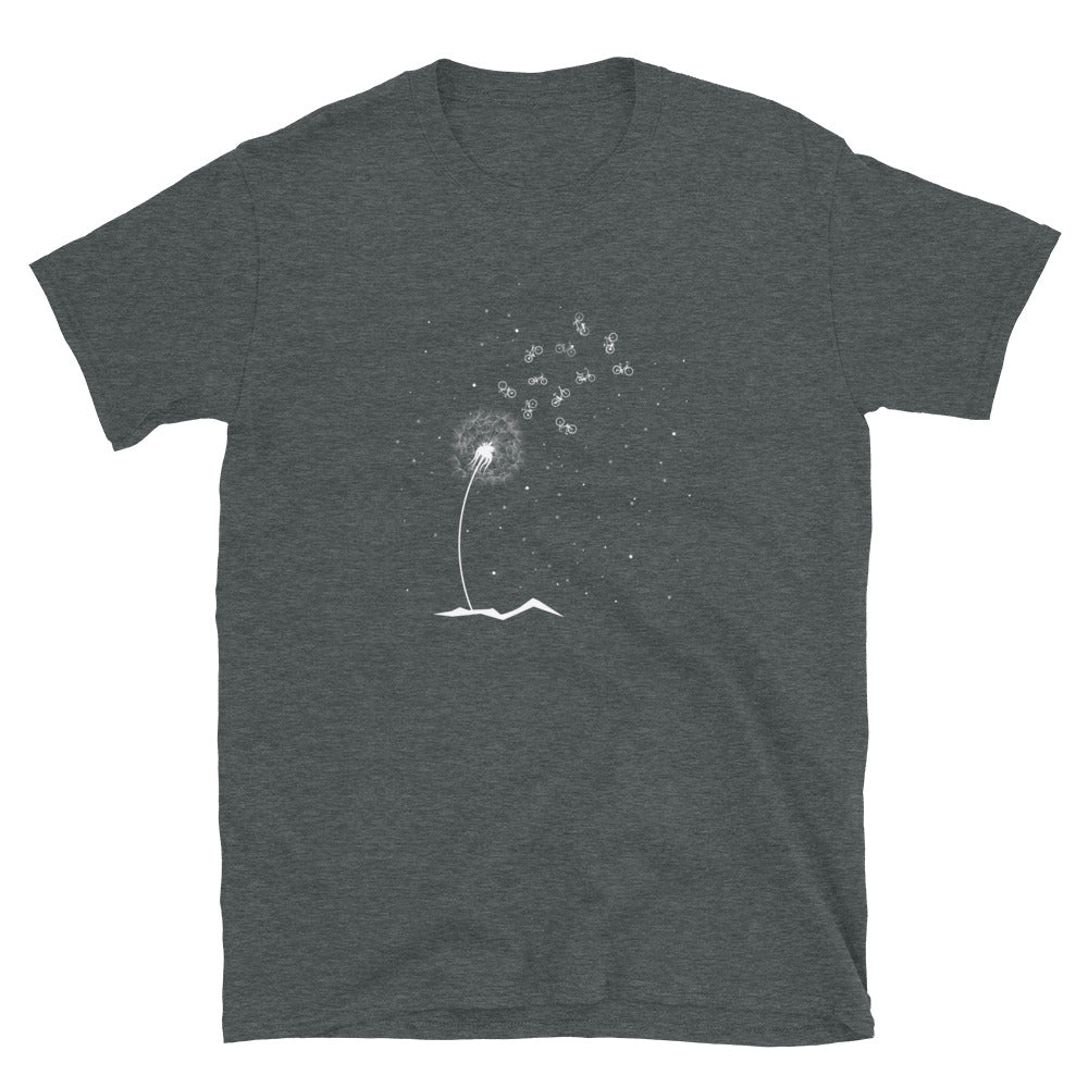 Pusteblume Fahrräder - T-Shirt (Unisex) fahrrad mountainbike Dark Heather