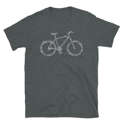 Fahrrad Kollektiv - T-Shirt (Unisex) fahrrad mountainbike Dark Heather