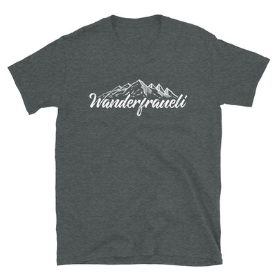 Wanderfraueli - T-Shirt (Unisex) wandern Dark Heather