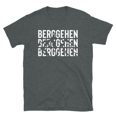 Berggehen - T-Shirt (Unisex) berge Dark Heather