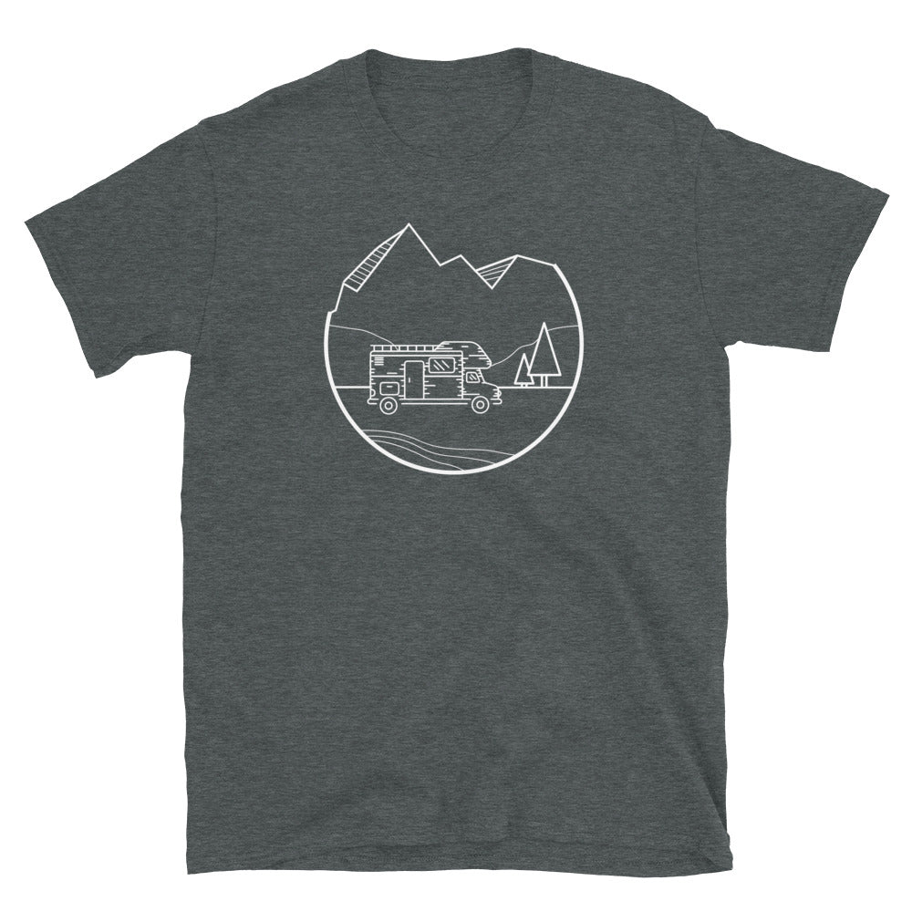 Camping - T-Shirt (Unisex) camping Dark Heather