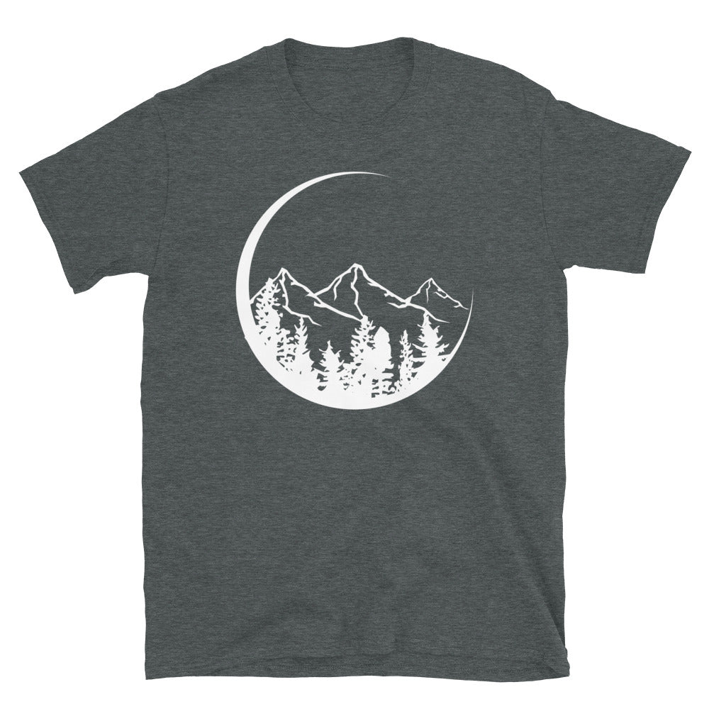 Kreis - Berg - T-Shirt (Unisex) berge Dark Heather