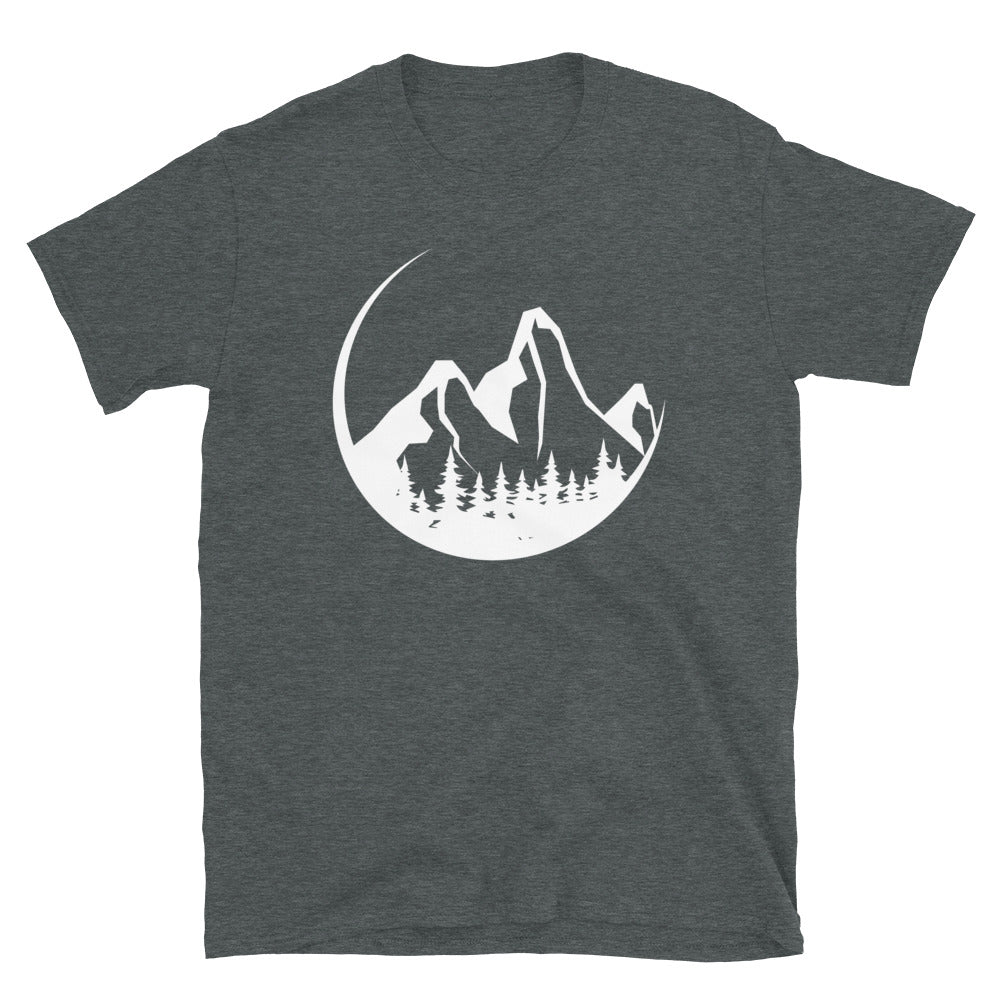 Kreis - Berg - T-Shirt (Unisex) berge Dark Heather