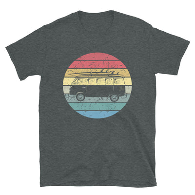 Camping Vintage - T-Shirt (Unisex) camping Dark Heather