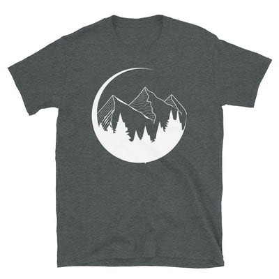 Kreis - Berg - T-Shirt (Unisex) berge Dark Heather