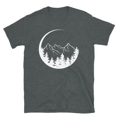 Kreis - Berg - T-Shirt (Unisex) berge Dark Heather