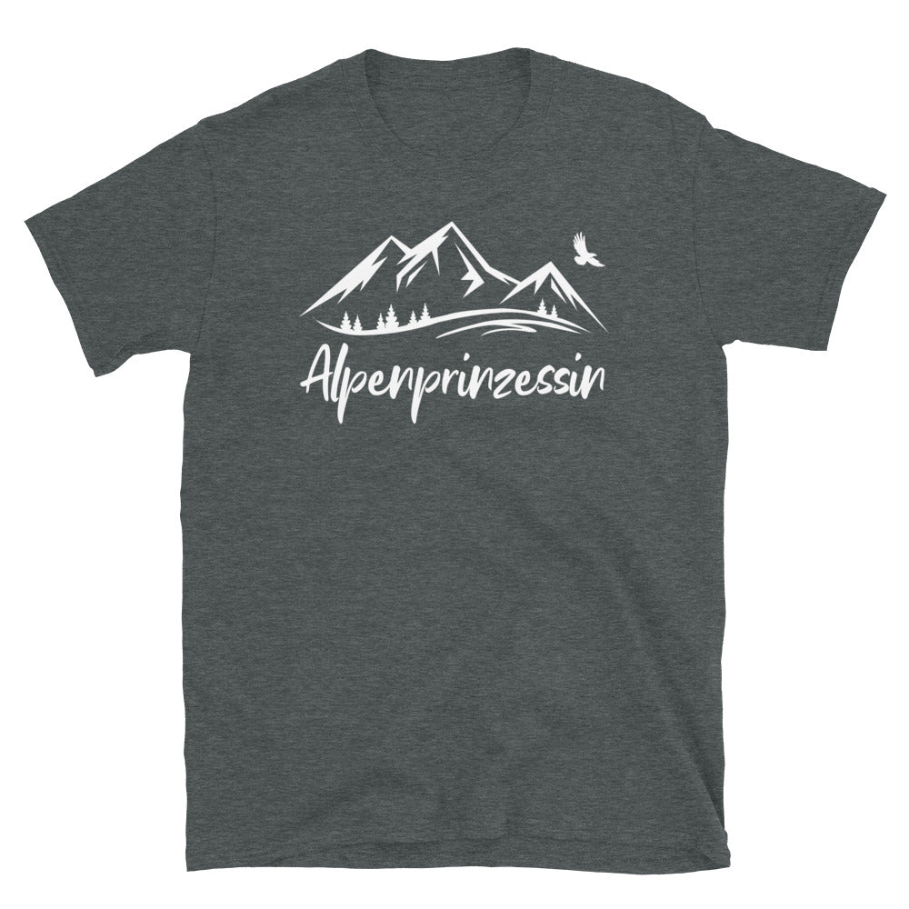 Alperprinzessin - T-Shirt (Unisex) berge Dark Heather