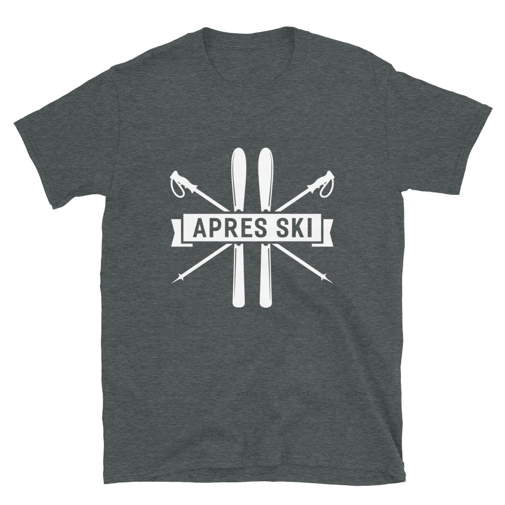 Apres Ski - T-Shirt (Unisex) klettern ski Dark Heather