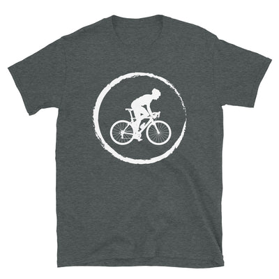 Kreis Und Radfahren - T-Shirt (Unisex) fahrrad Dark Heather