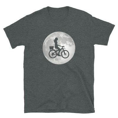 Vollmond – Radfahren Für Frauen - T-Shirt (Unisex) fahrrad Dark Heather