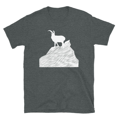 Steinbock - T-Shirt (Unisex) berge Dark Heather