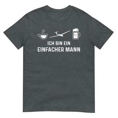 Ich Bin Ein Einfacher Mann - T-Shirt (Unisex) berge xxx yyy zzz Dark Heather