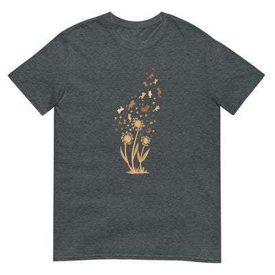 Katzen fliegen herum als Löwenblumen - Herren T-Shirt Other_Niches xxx yyy zzz Dark Heather