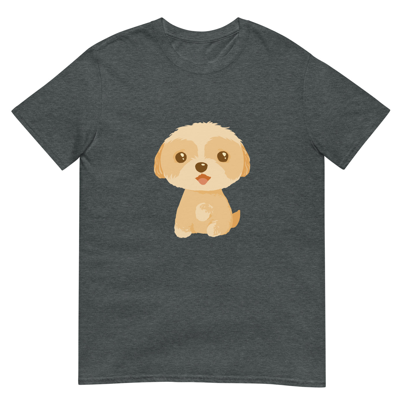 Niedlicher Maltipoo Hund - Mops - Herren T-Shirt Other_Niches xxx yyy zzz Dark Heather