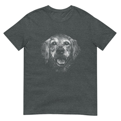 Golden Retriever - Monochrome Fotografie - Herren T-Shirt Other_Niches xxx yyy zzz Dark Heather