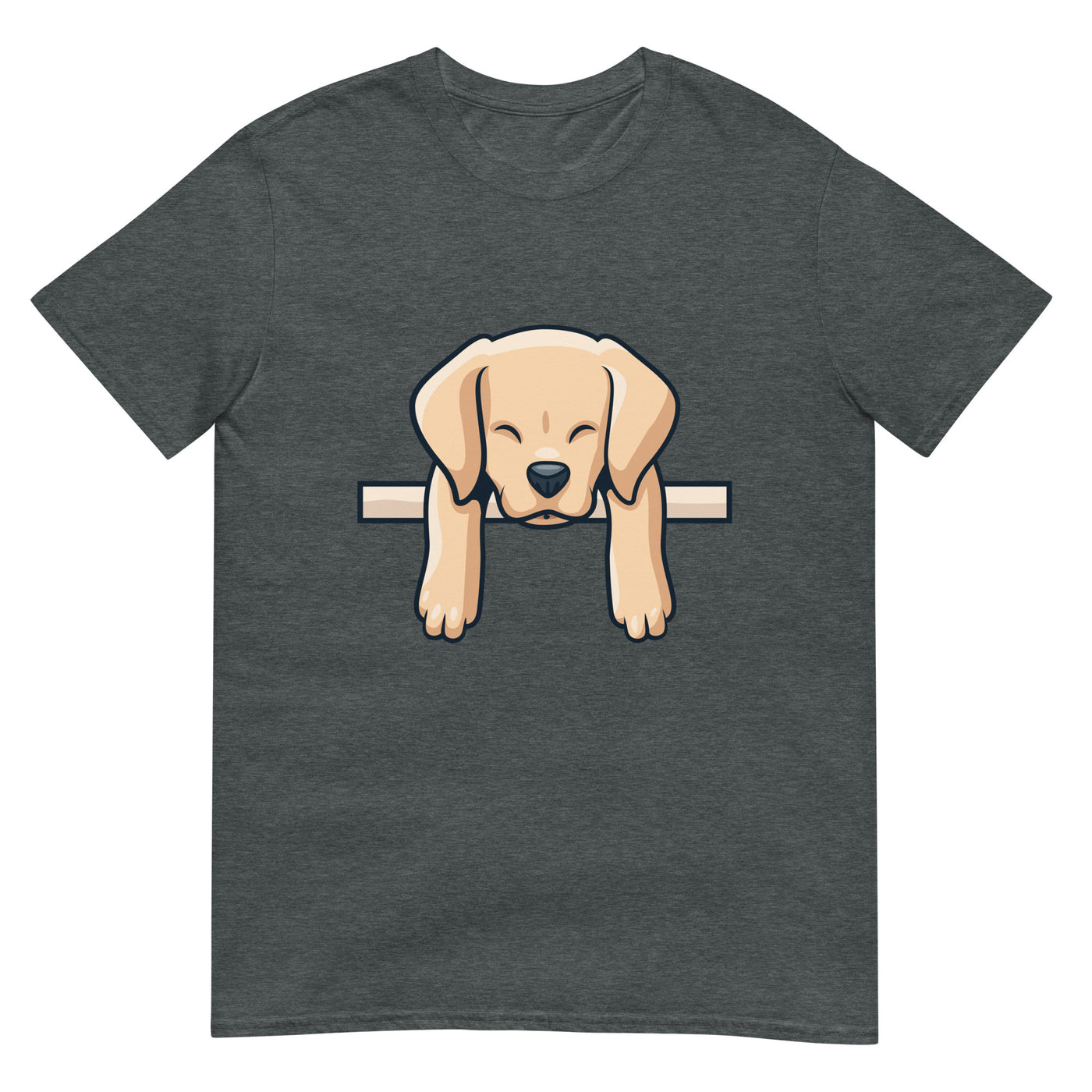 Labrador lustig und schläfrig - Herren T-Shirt Other_Niches xxx yyy zzz Dark Heather