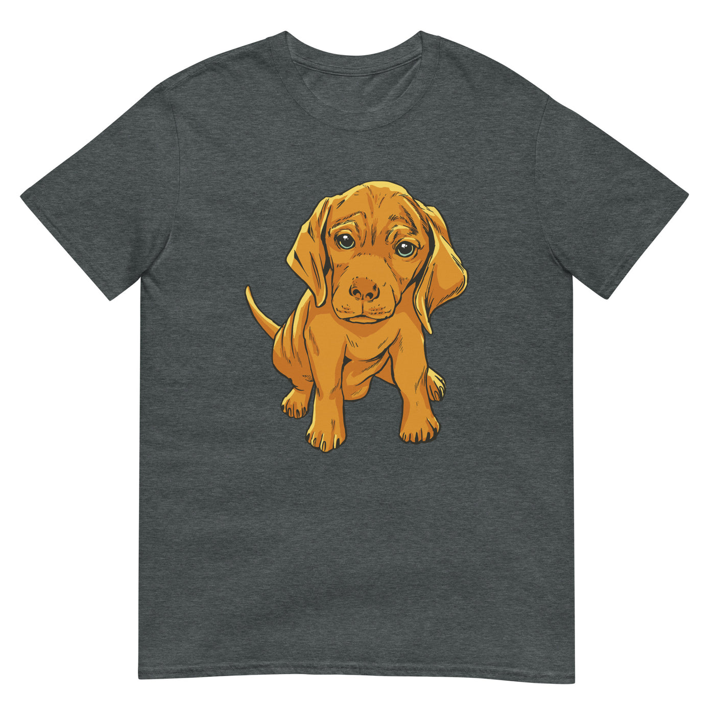 Magyar Vizsla Welpe - Traurig und hilflos - Herren T-Shirt Other_Niches xxx yyy zzz Dark Heather