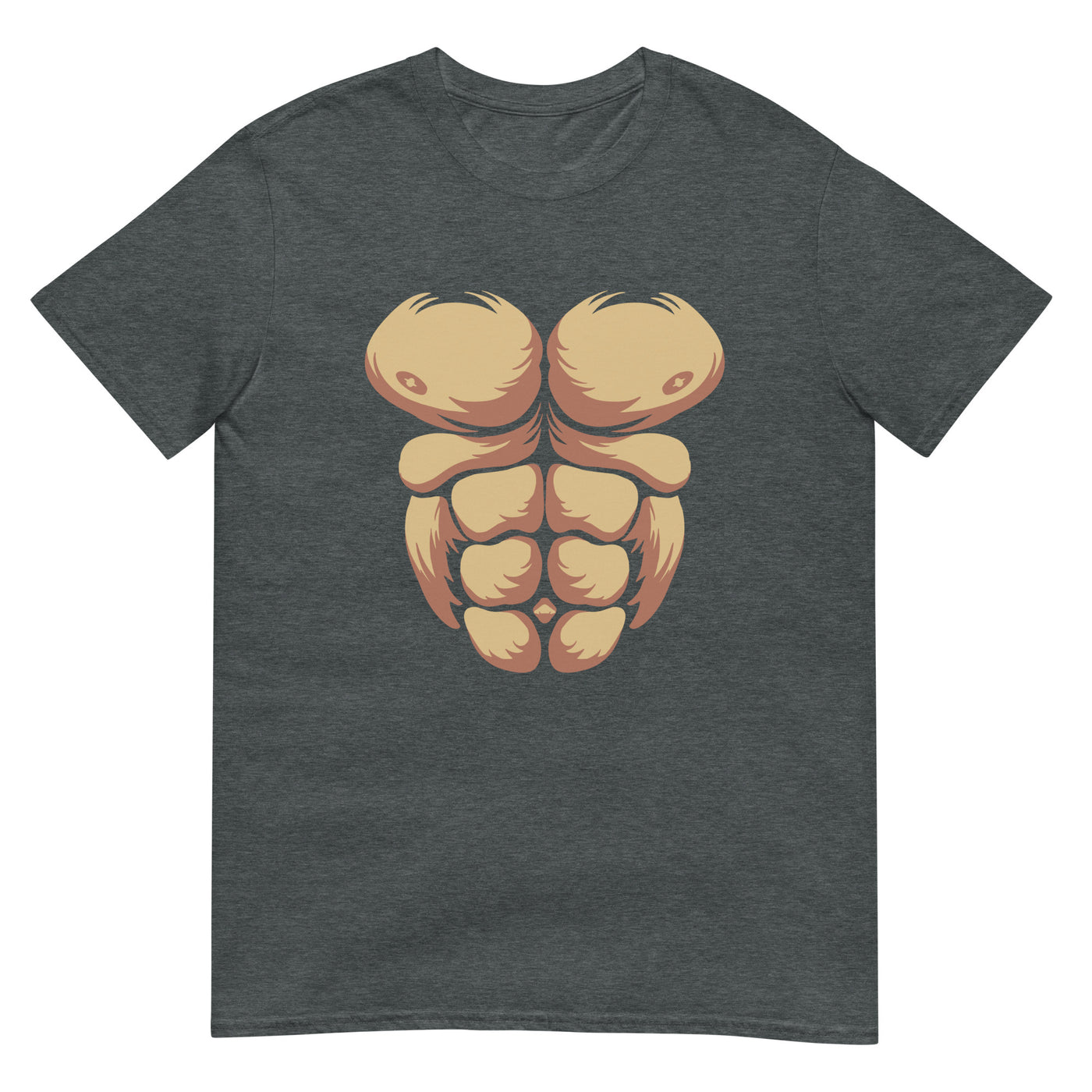 Muskulöse Bodybuilder Brust - Fitness Motivation Gym - Herren T-Shirt Other_Niches xxx yyy zzz Dark Heather