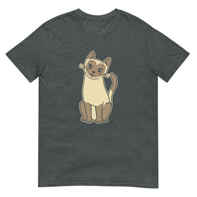 Siamkatze, die süß ist - Herren T-Shirt Other_Niches xxx yyy zzz Dark Heather