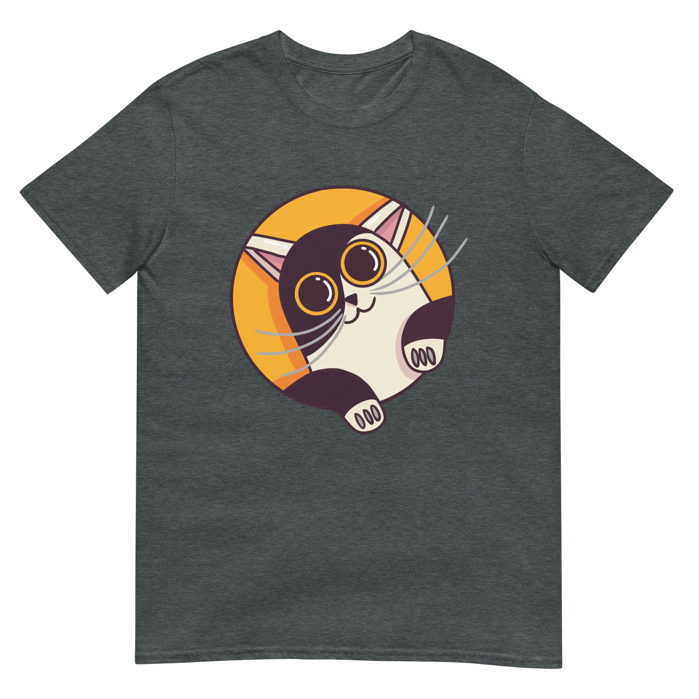 Siamkatze mit übergroßen Sonnenbrillen - Herren T-Shirt Other_Niches xxx yyy zzz Dark Heather