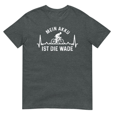 MeinAkkuIstDieWade3-UnisexBasicSoftstyleT-Shirt|Gildan64000 fahrrad xxx yyy zzz Dark Heather