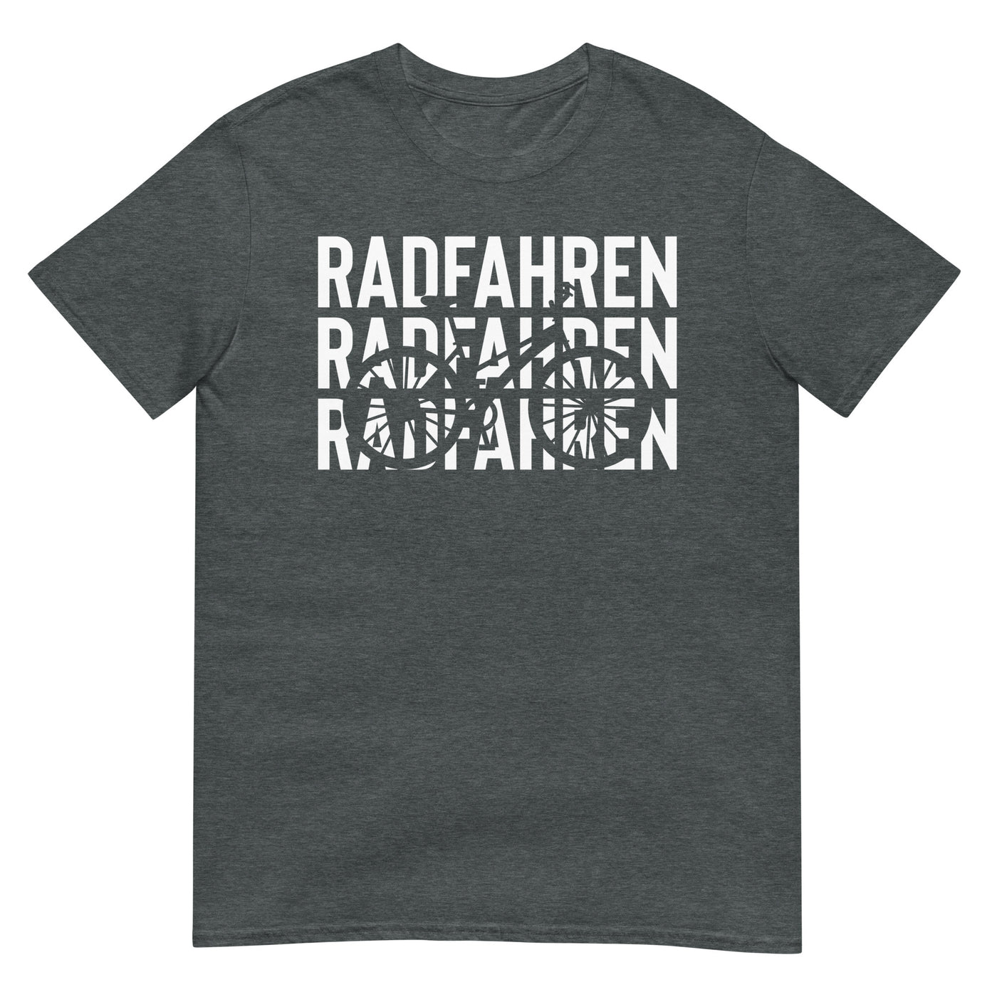 Radfahren - T-Shirt (Unisex) fahrrad xxx yyy zzz Dark Heather