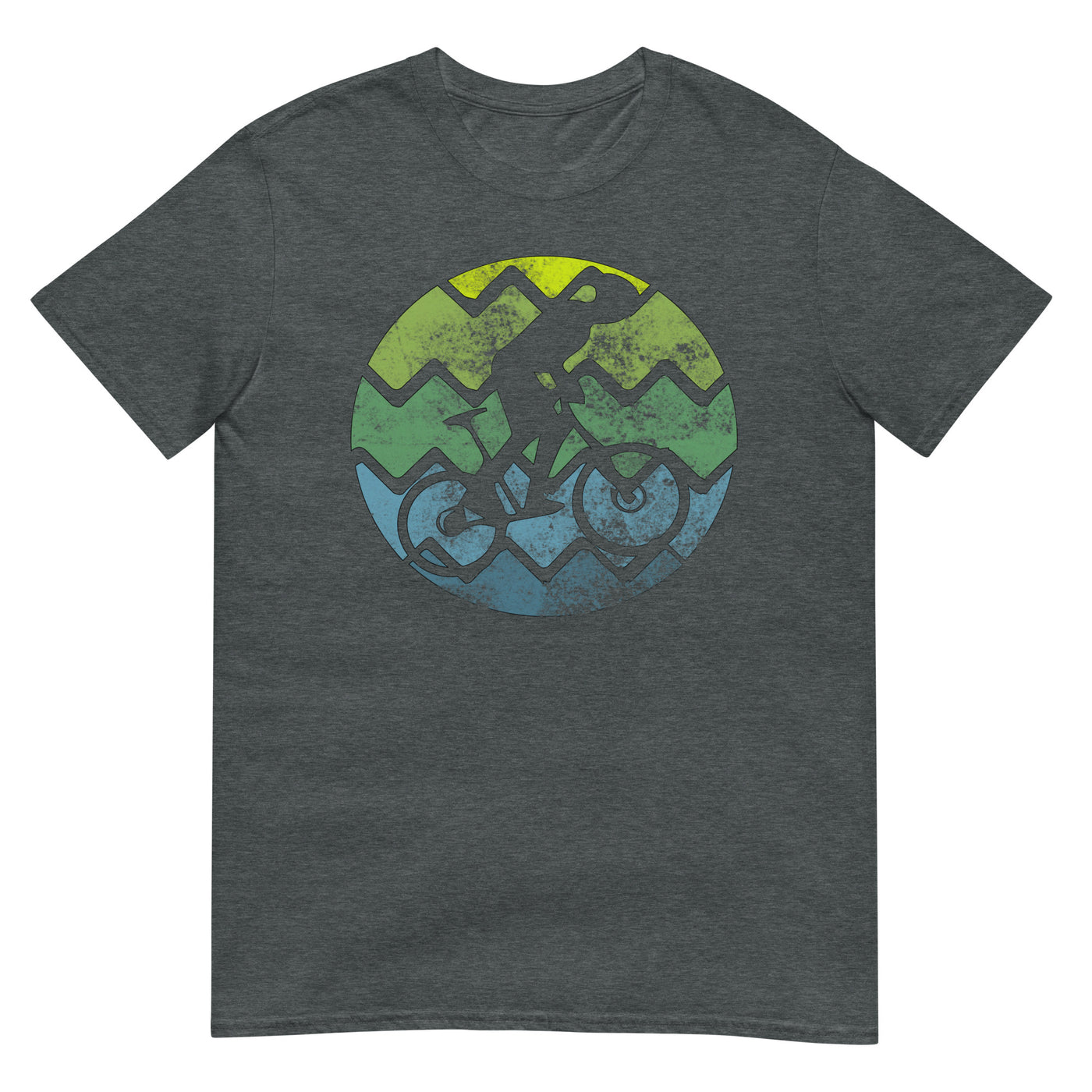 Retro - Radfahren - T-Shirt (Unisex) fahrrad xxx yyy zzz Dark Heather