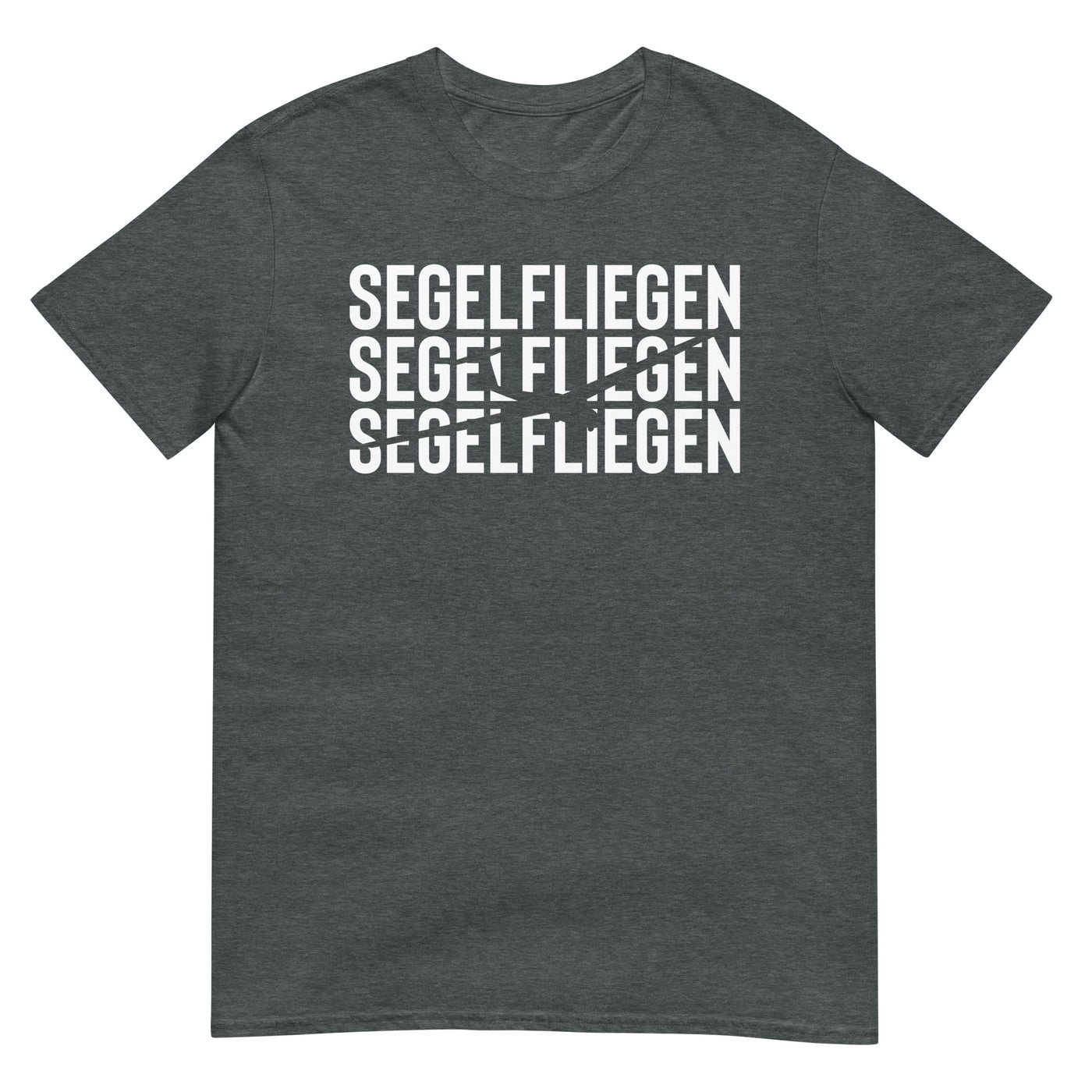 Segelfliegen - T-Shirt (Unisex) berge xxx yyy zzz Dark Heather