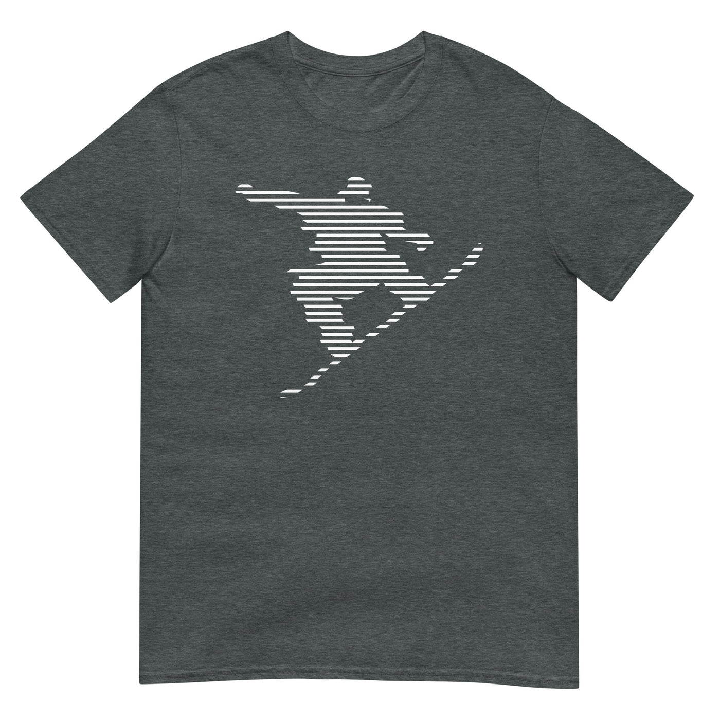 Snowboarding - T-Shirt (Unisex) snowboarden xxx yyy zzz Dark Heather