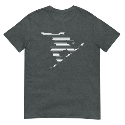 Snowboarding - T-Shirt (Unisex) snowboarden xxx yyy zzz Dark Heather