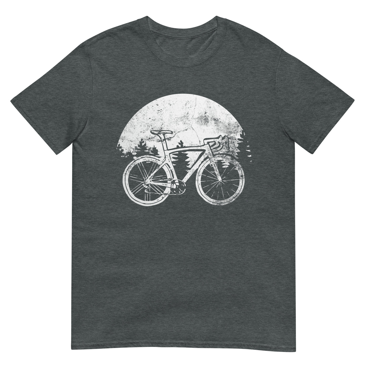 Sonne - Radfahren - T-Shirt (Unisex) fahrrad xxx yyy zzz Dark Heather