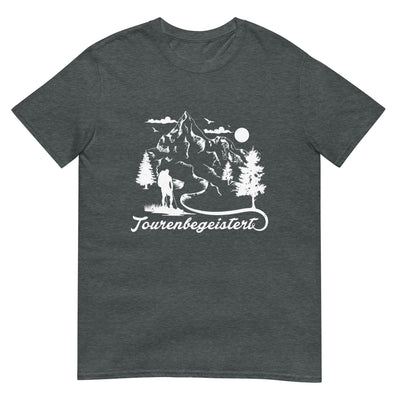 Tourenbegeistert - T-Shirt (Unisex) wandern xxx yyy zzz Dark Heather