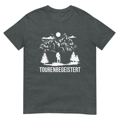 Tourenbegeisterung - T-Shirt (Unisex) wandern xxx yyy zzz Dark Heather