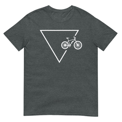 Dreieck 1 und Ebike - T-Shirt (Unisex) e-bike xxx yyy zzz Dark Heather