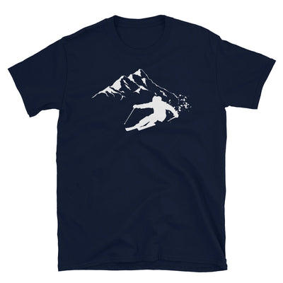 Tiefschnee Skier - T-Shirt (Unisex) ski Navy