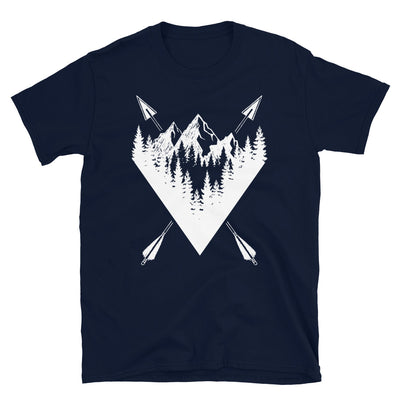 Bergführer - T-Shirt (Unisex) berge wandern Navy