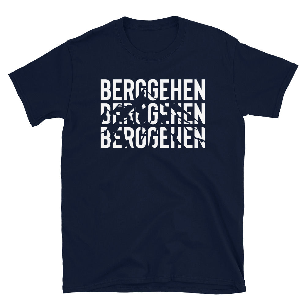 Berggehen - T-Shirt (Unisex) berge Navy