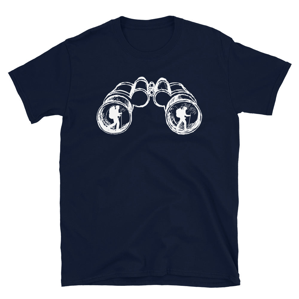 Binocular - Hiking - T-Shirt (Unisex) wandern Navy