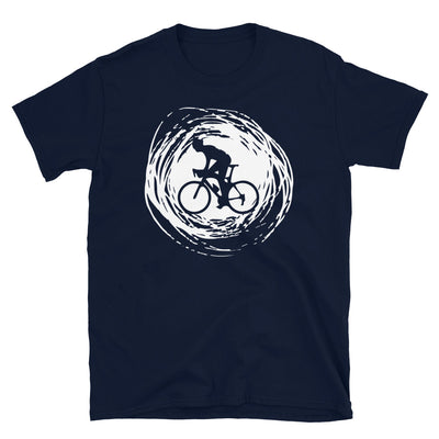 Kreis - Radfahren - T-Shirt (Unisex) fahrrad Navy