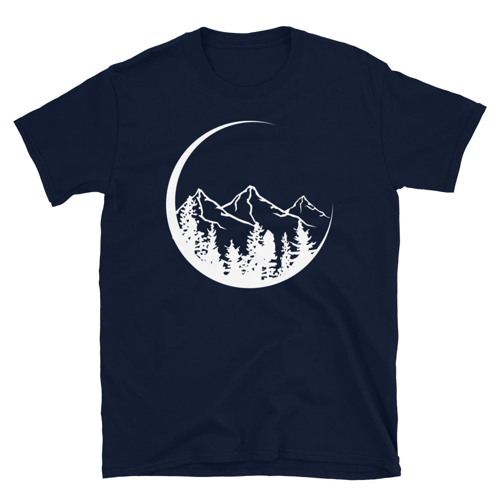 Kreis - Berg - T-Shirt (Unisex) berge Navy