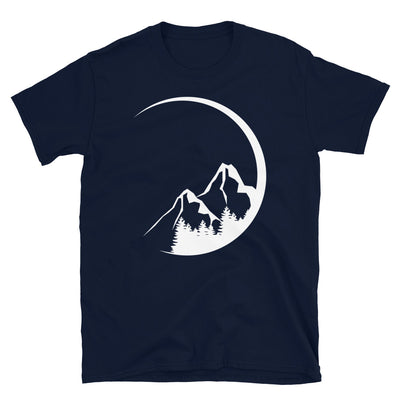 Kreis - Berg - T-Shirt (Unisex) berge Navy