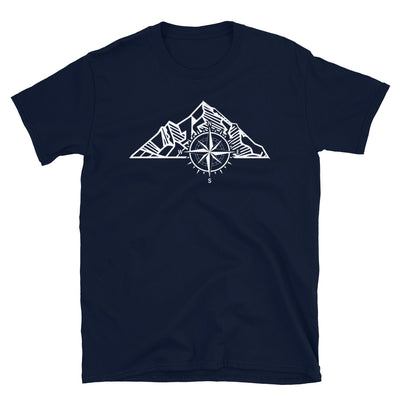 Kompass - Berg - T-Shirt (Unisex) berge Navy