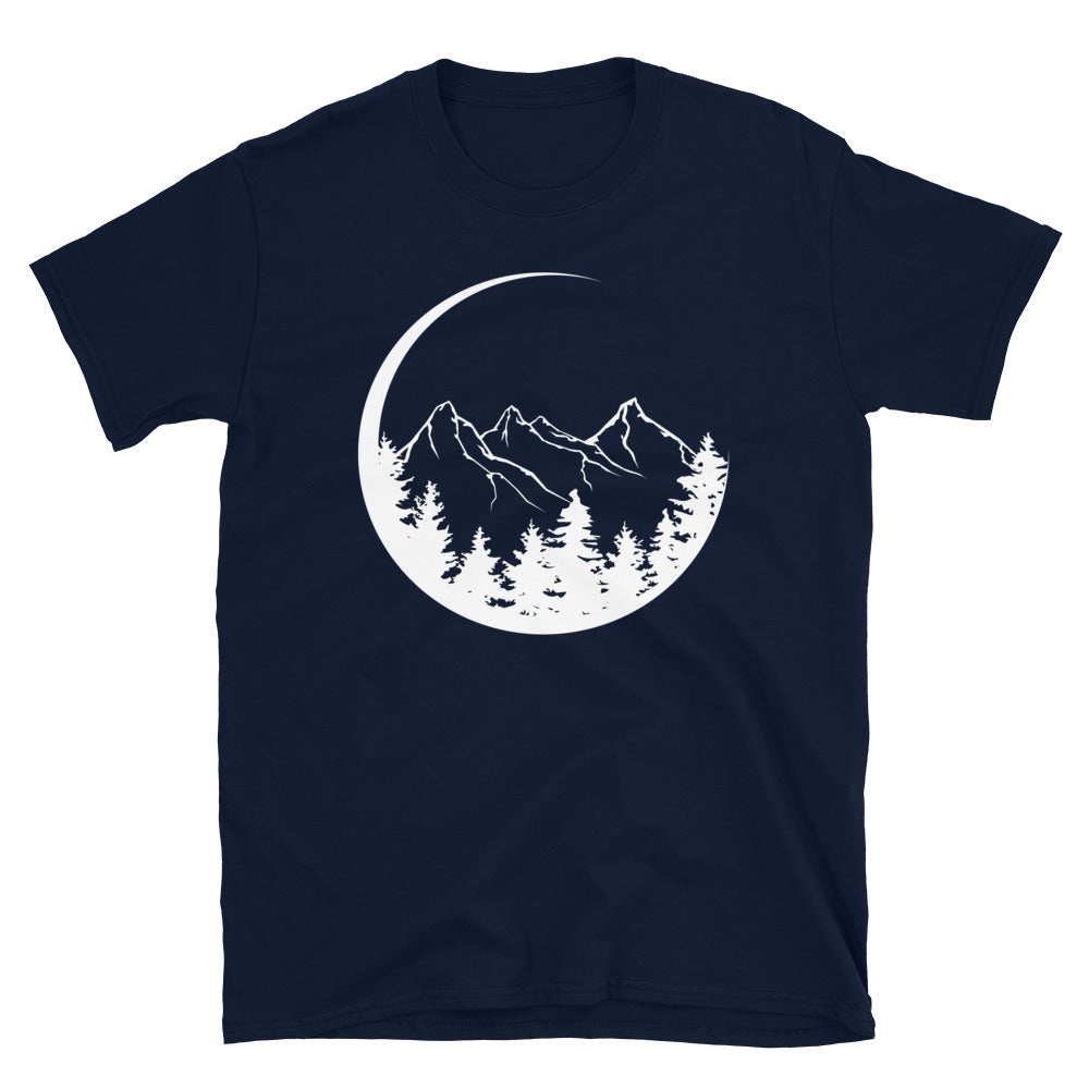 Kreis - Berg - T-Shirt (Unisex) berge Navy