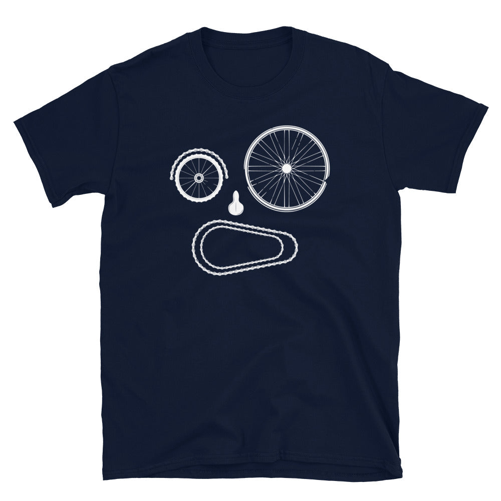 Radfahren - T-Shirt (Unisex) fahrrad Navy