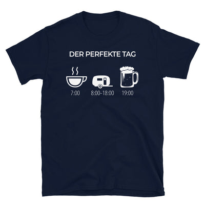 Der Perfekte Camping Tag - T-Shirt (Unisex) camping Navy