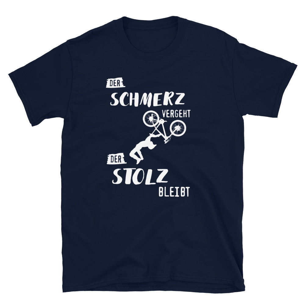 Der Schmerz Vergeht Der Stolz Bleibt - (M) - T-Shirt (Unisex) Navy